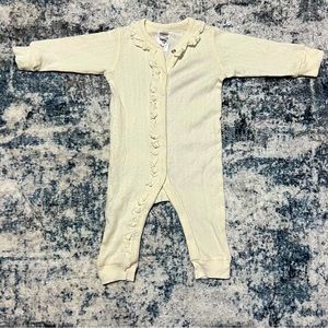 Organic pointelle romper